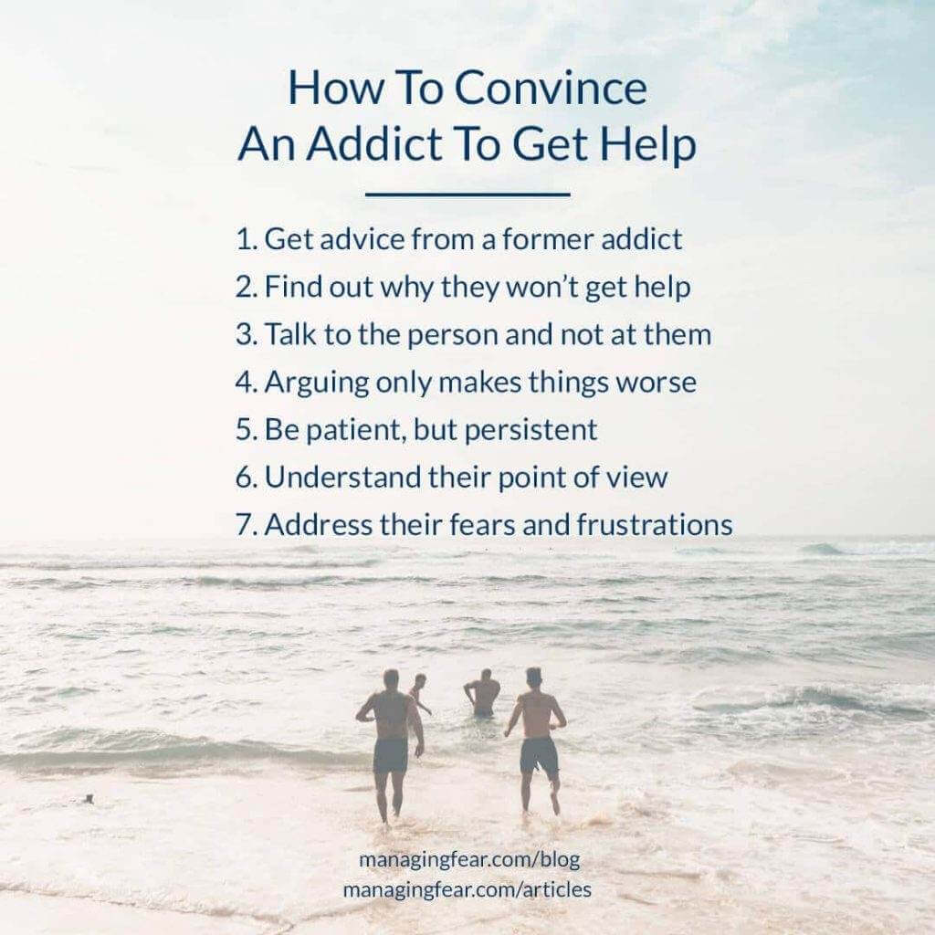 How To Convince An Addict To Get Help