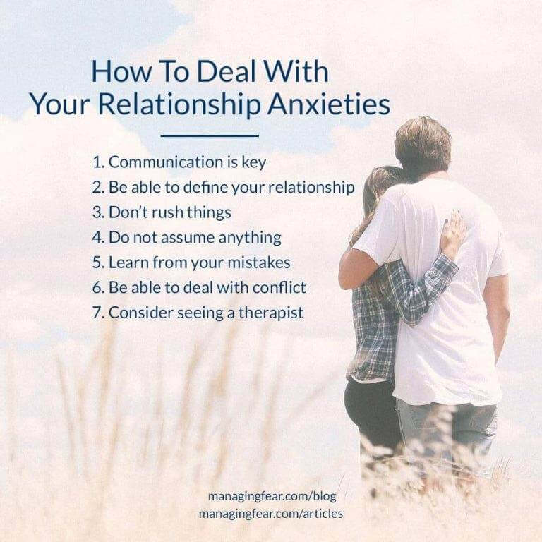 How To Deal With Your Relationship Anxieties
