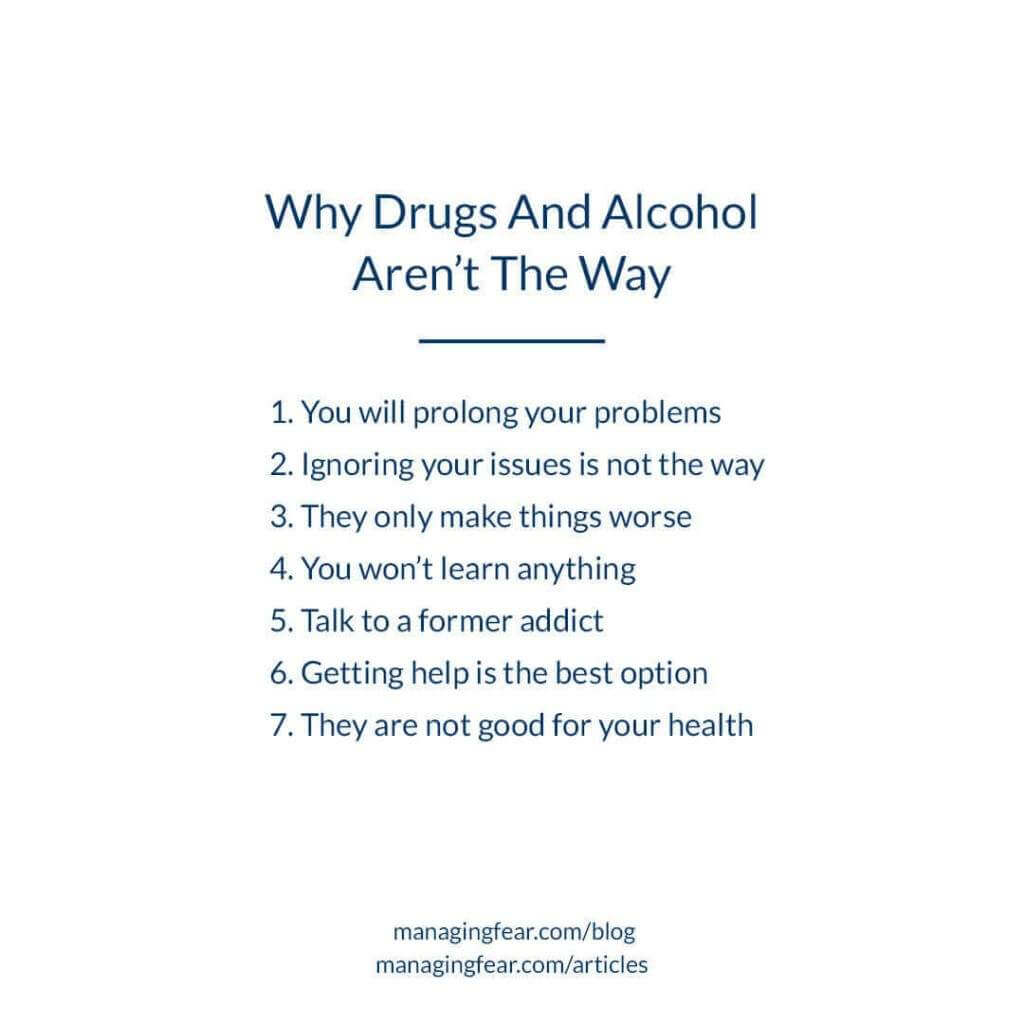 Why Drugs And Alcohol Are Not The Way