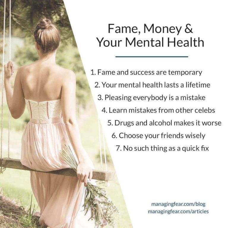 Fame, Money & Your Mental Health