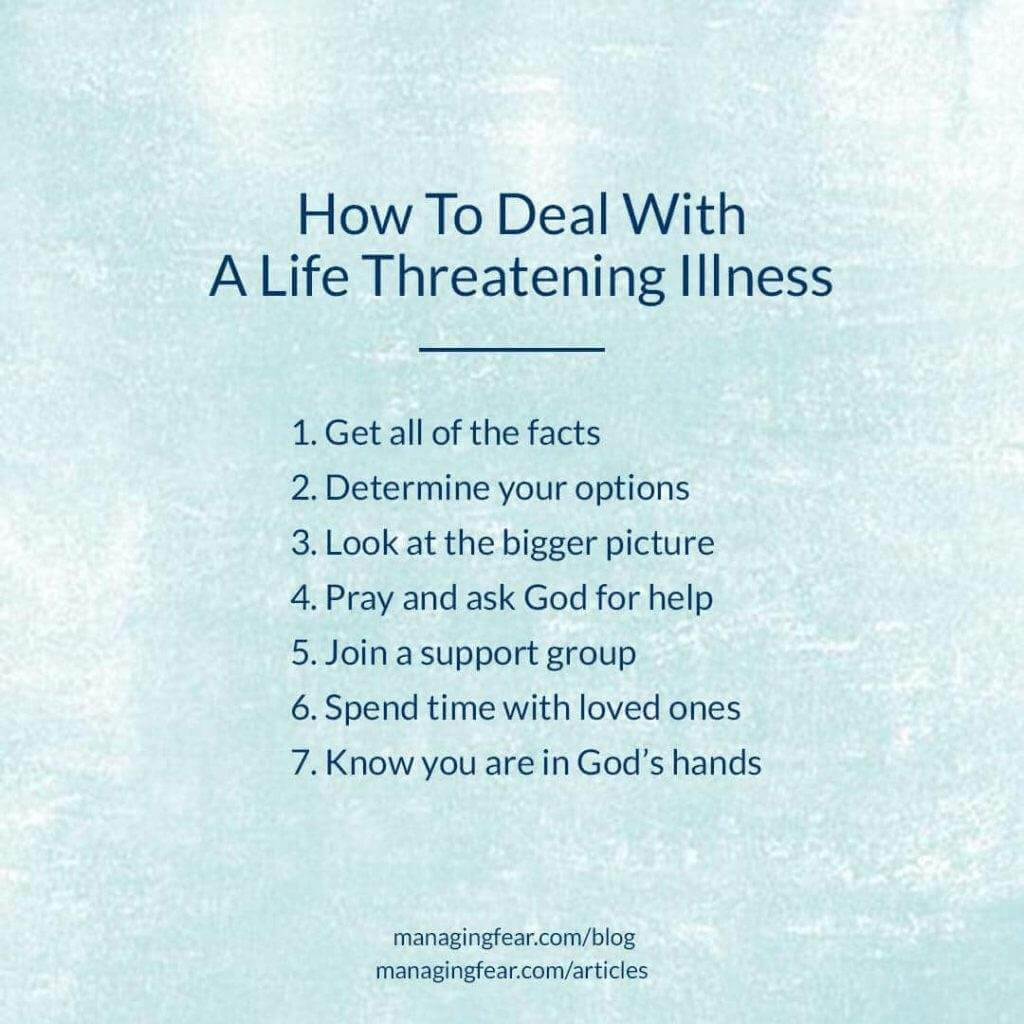 How To Deal With A Life Threatening Illness