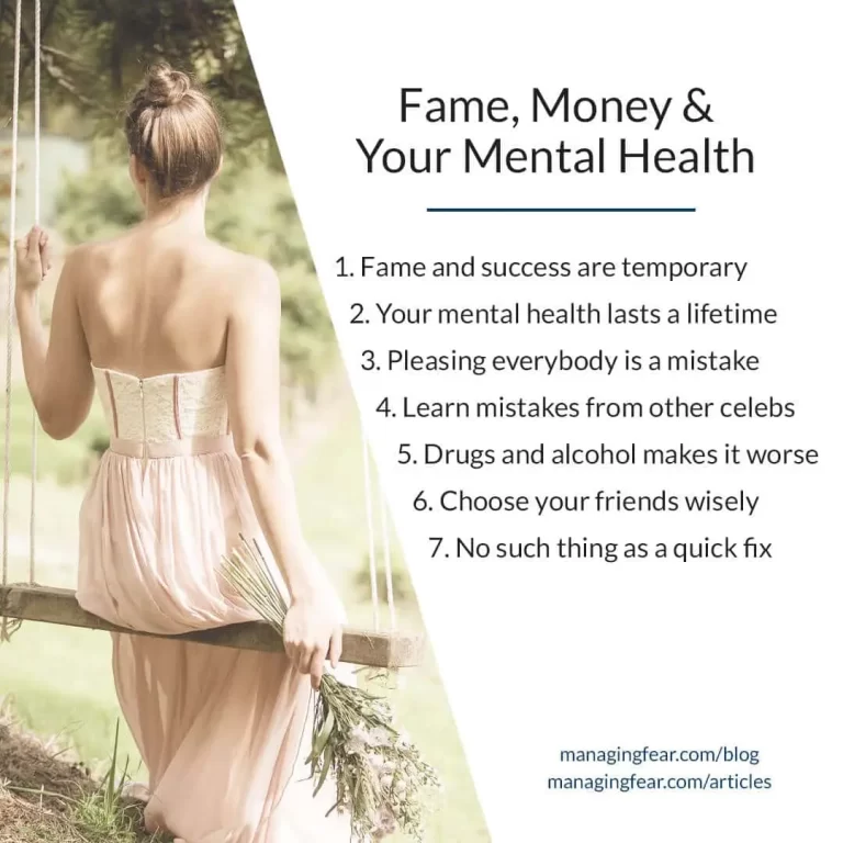 Fame And Mental Health