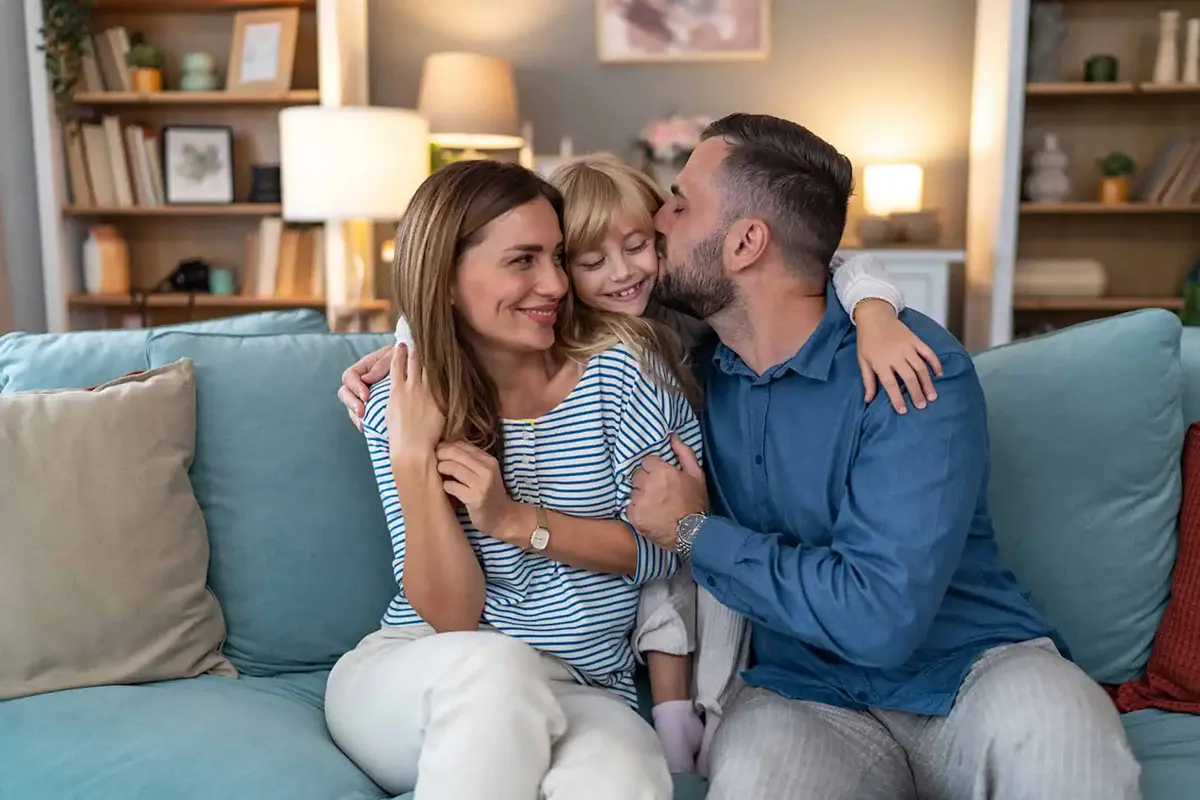 Family image illustrating the importance of seeking help and support for mental health