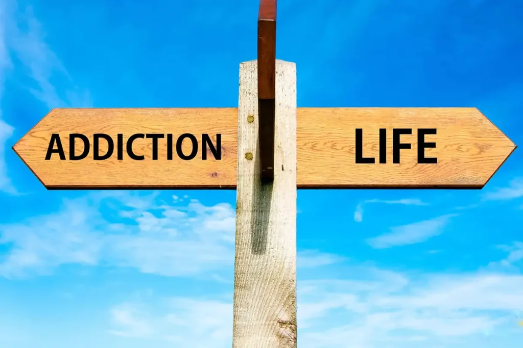 Addiction and recovery image illustrating rehab benefits and support for overcoming substance abuse