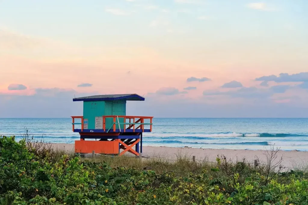 Ocean view image illustrating tips for managing stress effectively while traveling